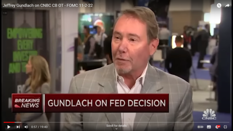 Gundlach on CNBC