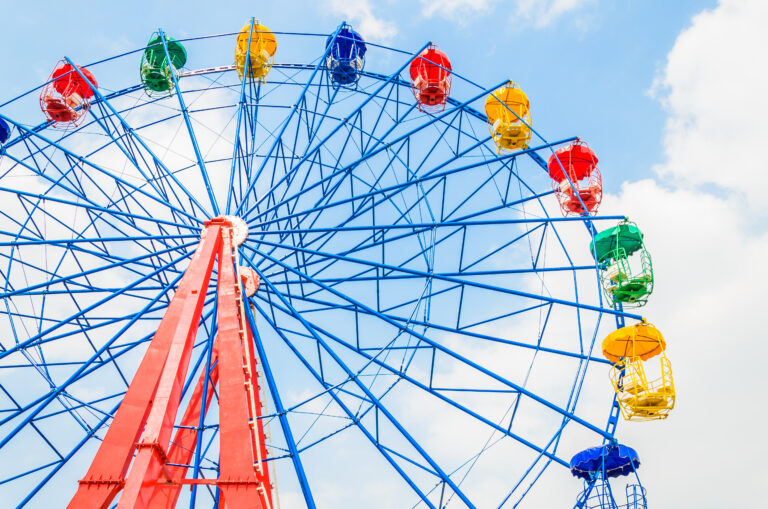 Vintage ferris wheel
