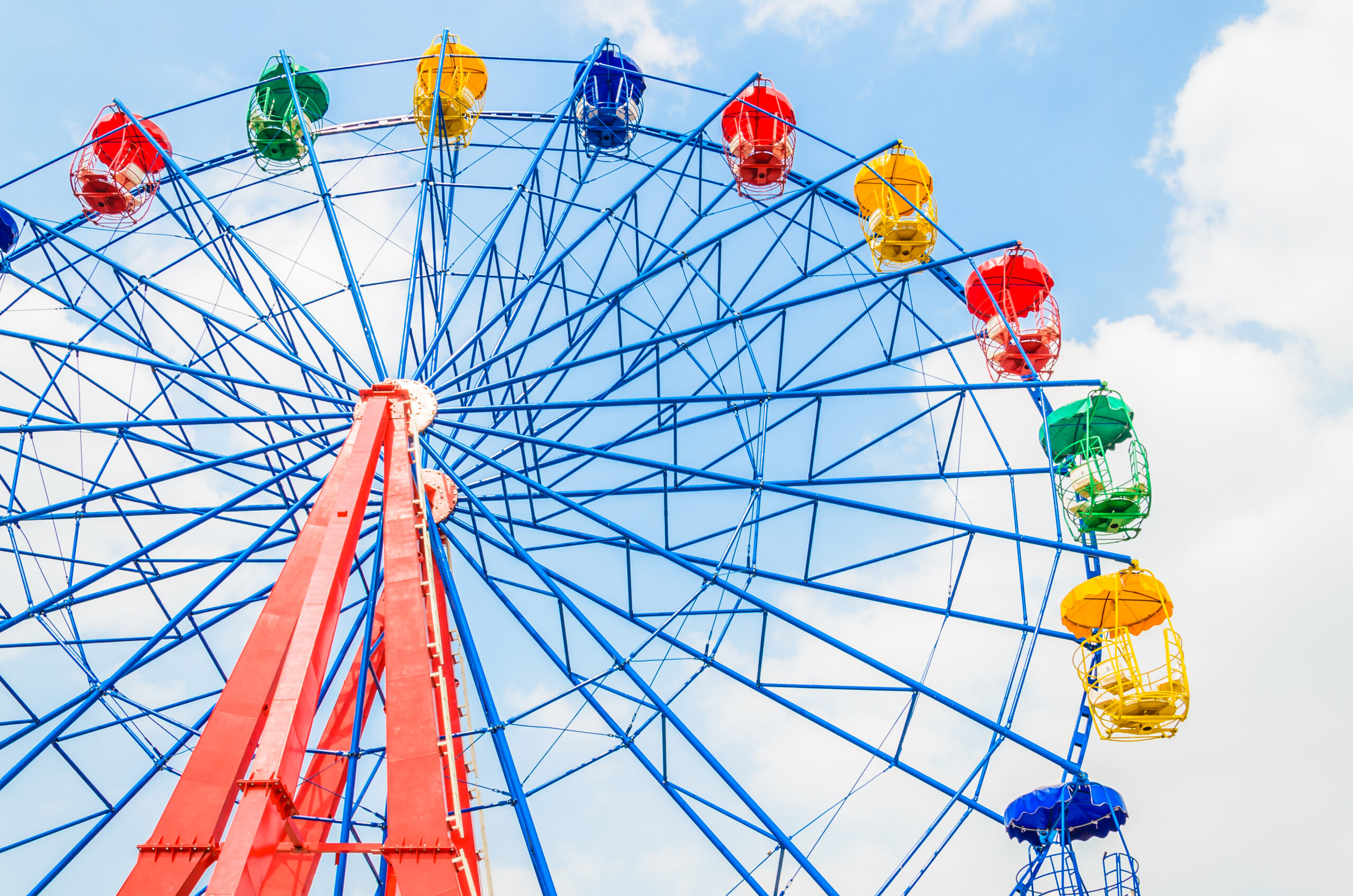 Vintage ferris wheel